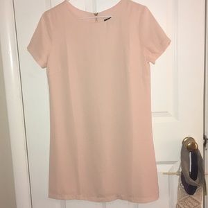 Lulus ‘Shift and Shout’ blush pink dress- like new